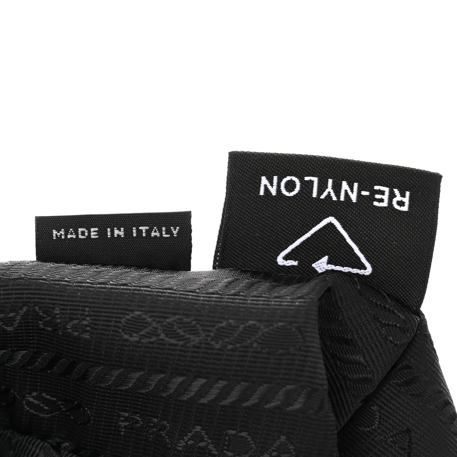 Prada Tessuto Nylon Saffiano Mini Re-Edition 2005 Bag Black 7 of 11
