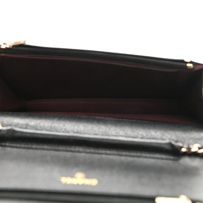 Chanel Caviar Quilted Wallet On Chain WOC Black 5 of 12