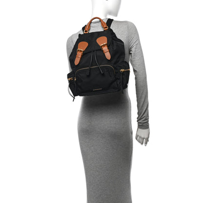 Burberry Nylon Medium Rucksack Backpack Black 2 of 10