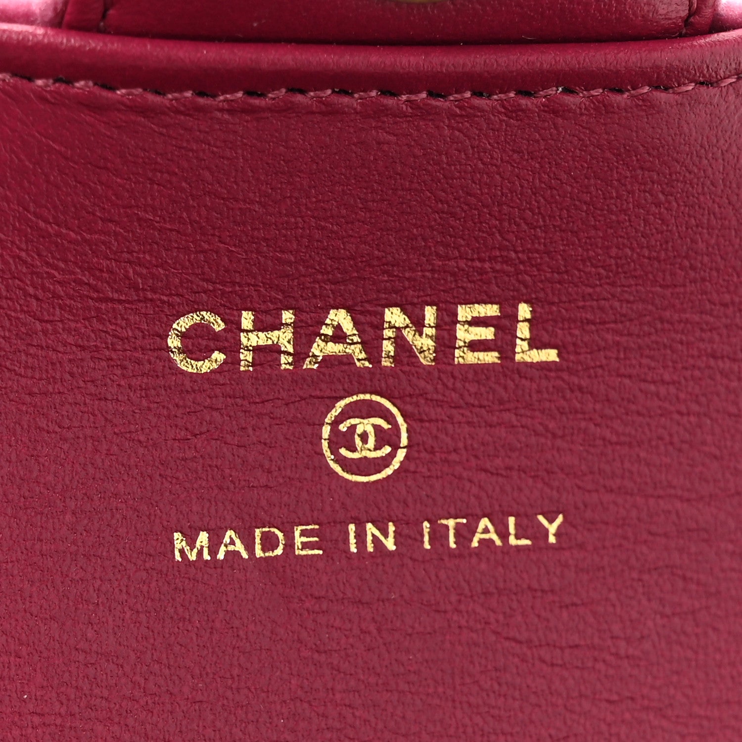 Chanel Velvet Camellia Embossed Jewel Belt Card Holder With Chain Pink 6 of 11