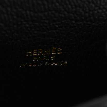 Hermes Tadelakt Chevre Mysore Kelly Quelle Idole Bag Charm Black Mauve Pale Vert Menthe Bleu France 4 of 7