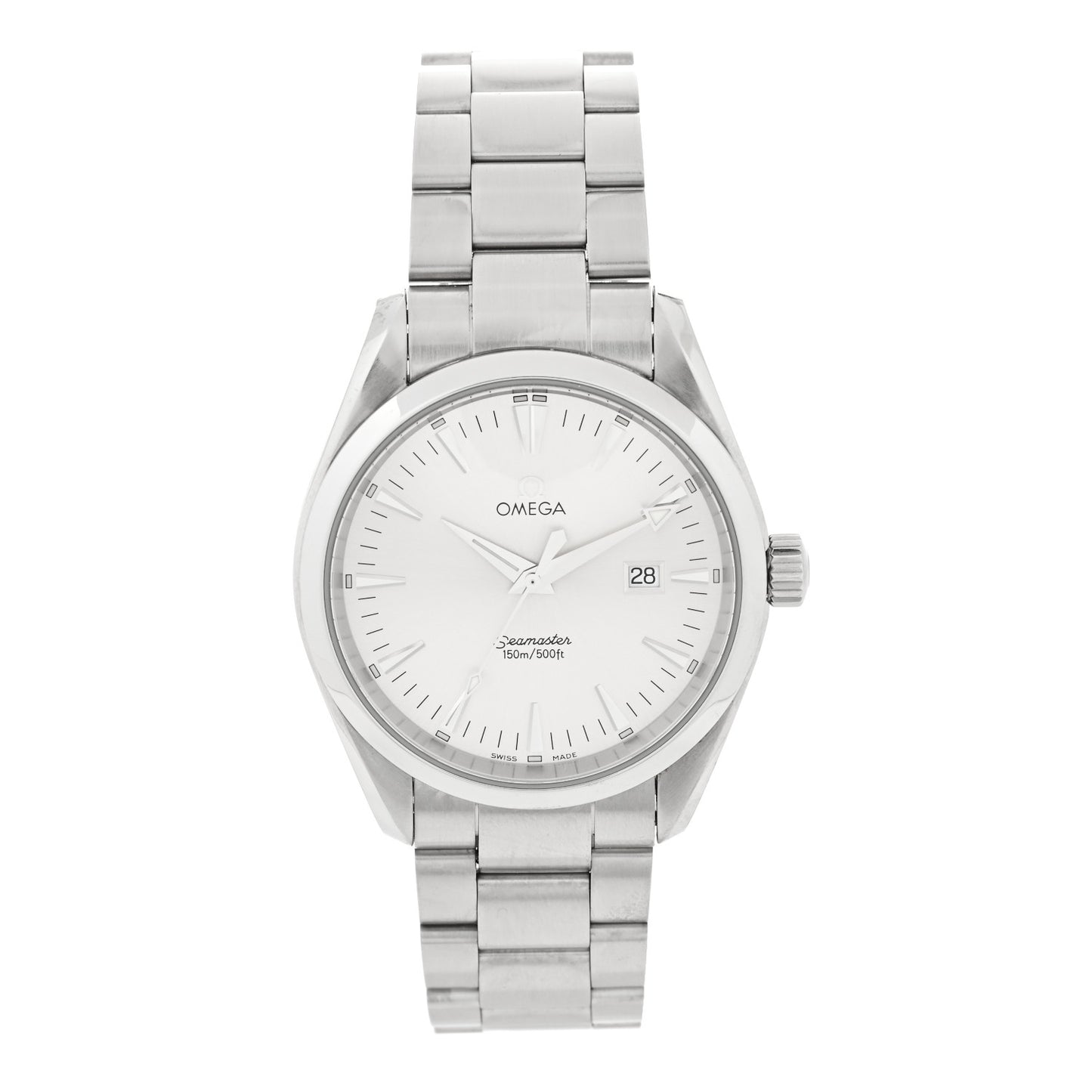 Stainless Steel 36mm Seamaster Aqua Terra Quartz Watch 2517.30.00