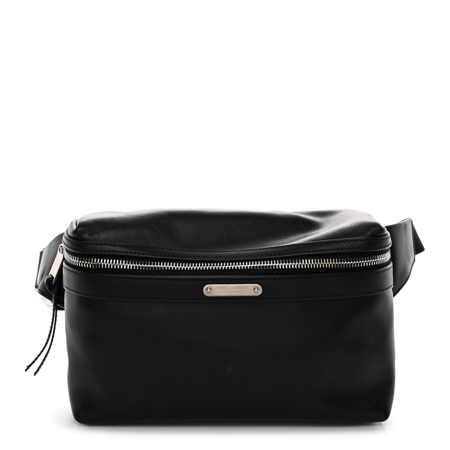 Saint Laurent Calfskin City Belt Bag Black 1 of 10