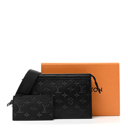 Louis Vuitton Calfskin Monogram Shadow Gaston Wearable Wallet 7 of 7