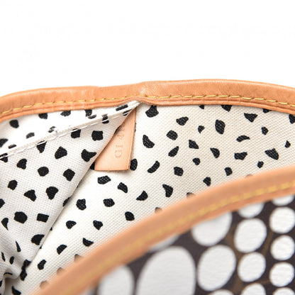 Louis Vuitton Monogram Kusama Waves Neverfull MM White 9 of 9