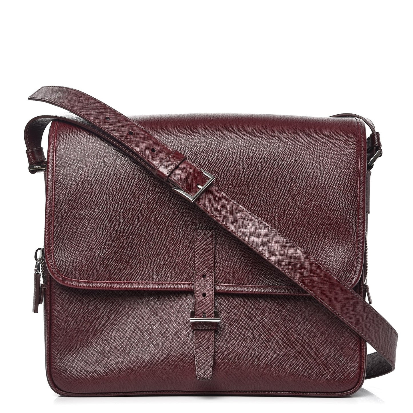 Saffiano Messenger Satchel Granato