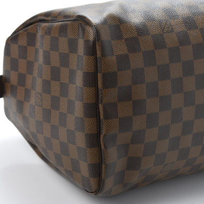 Louis Vuitton Damier Ebene Speedy 35 5 of 9