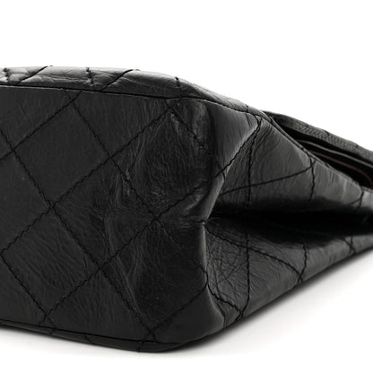 Chanel Aged Calfskin Quilted 2.55 Reissue 227 Flap Black 10 of 12