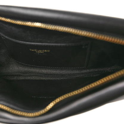 Saint Laurent Lambskin Long Calypso Pouch Black 5 of 7