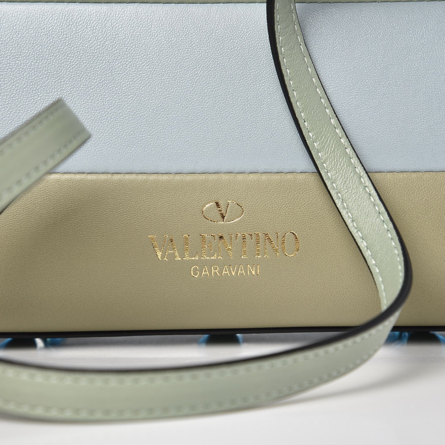 Valentino Garavani Nappa Medium My Rockstud Frame Bag Green Tea Sorbet Multicolor 8 of 9
