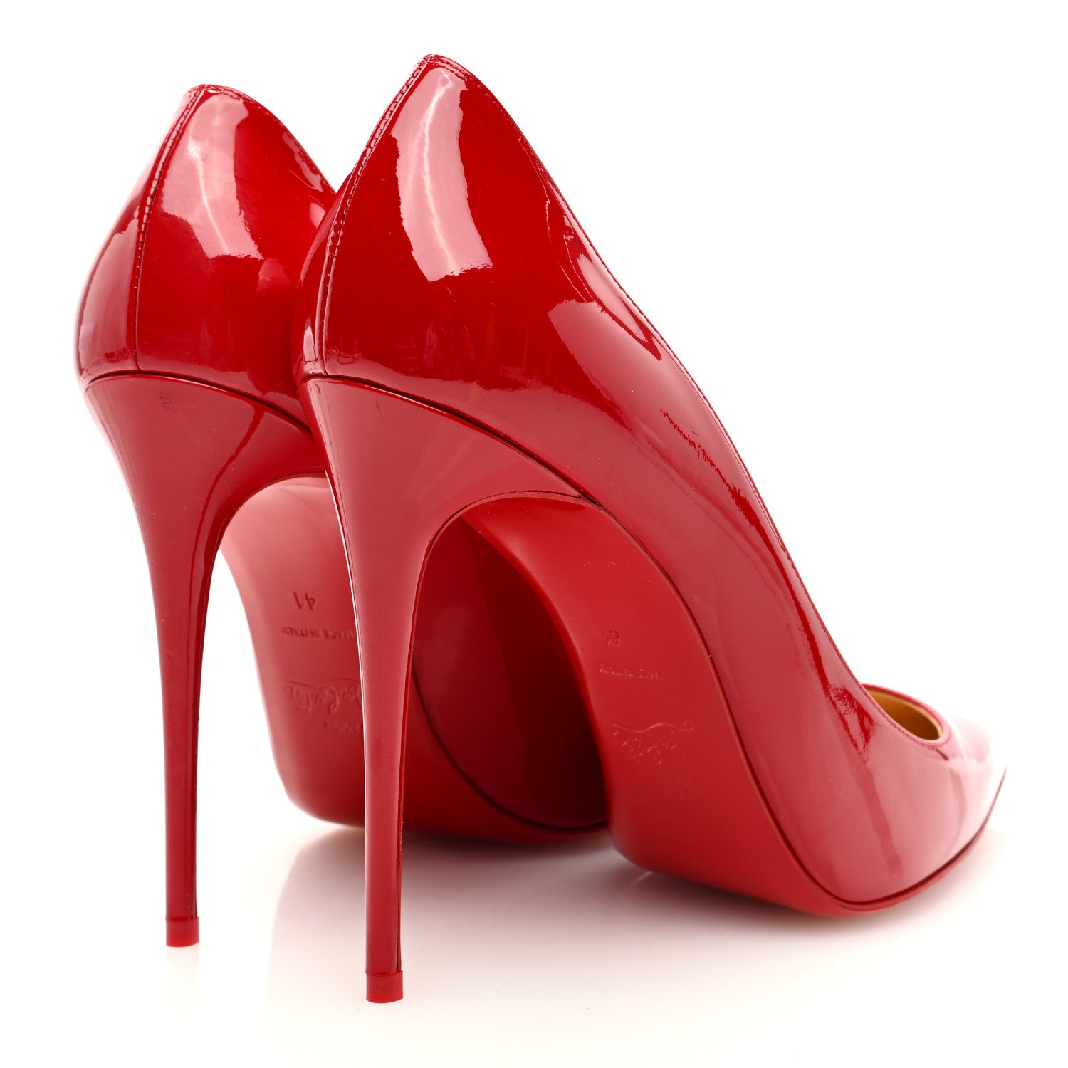 Christian Louboutin Patent Kate 100 Pumps 41 Loubi 4 of 9