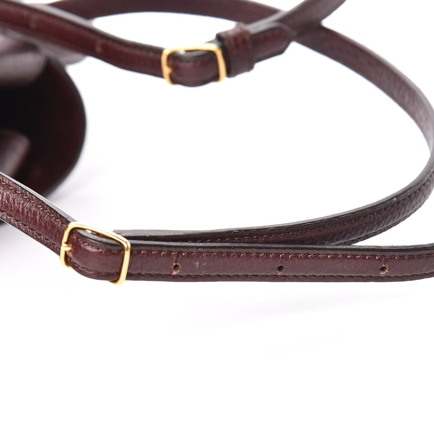 Classic Grain Calfskin Mini Bayswater Backpack Oxblood