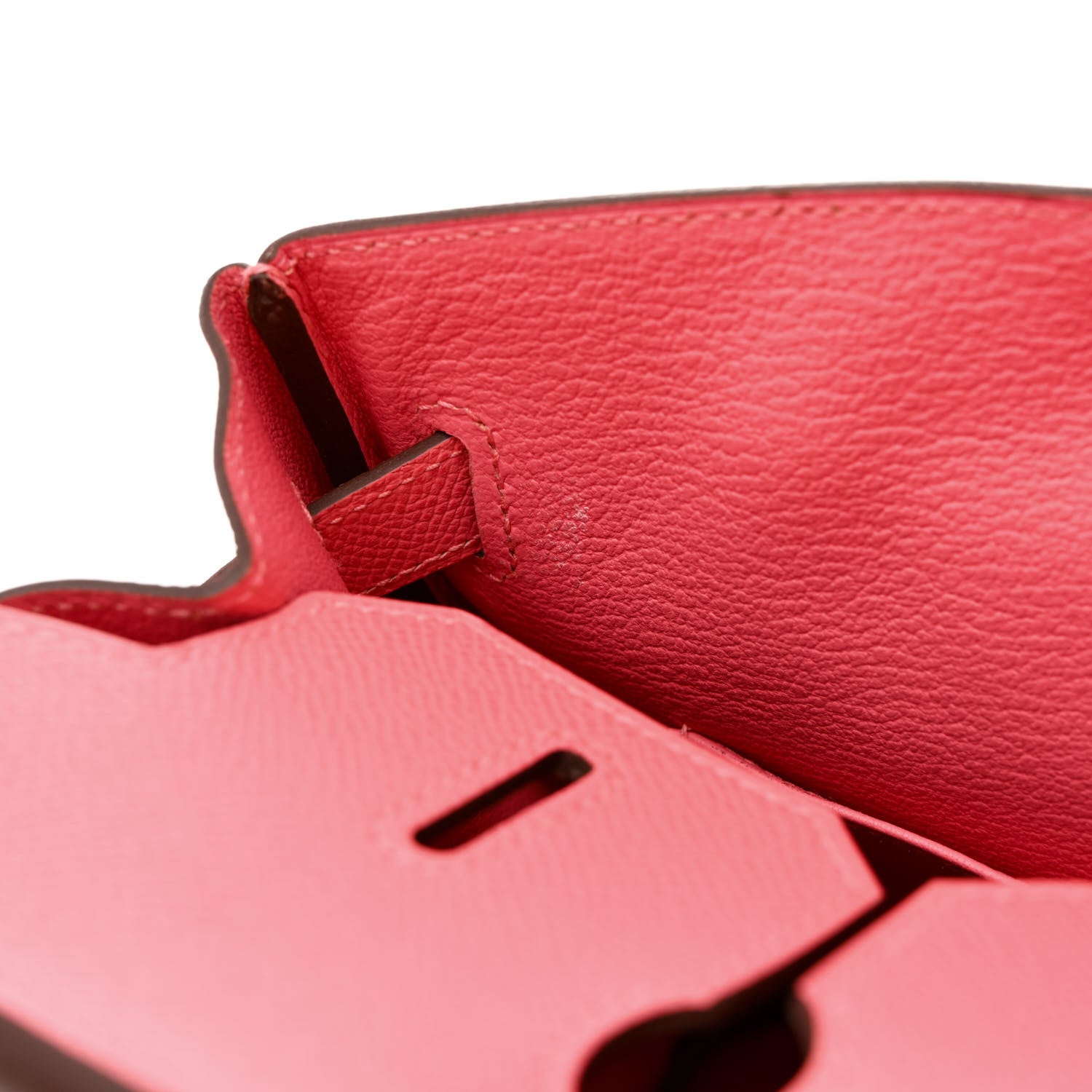 Hermes Epsom BIRKIN 30 Rose Azalee 12 of 15