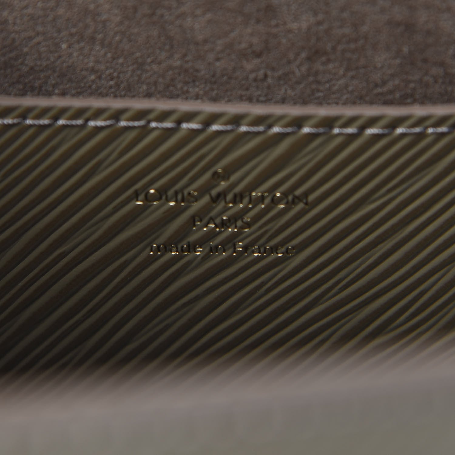 Louis Vuitton Epi Twist Shoulder Bag MM Smokey Brown 6 of 8