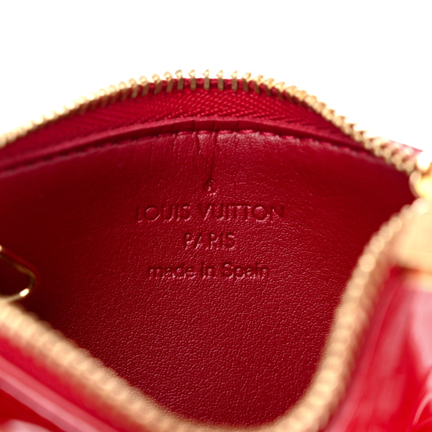 Louis Vuitton Vernis Key Pouch Pomme D'Amour 6 of 10
