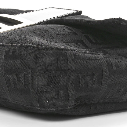 Fendi Nylon Zucca Baguette Black 10 of 10