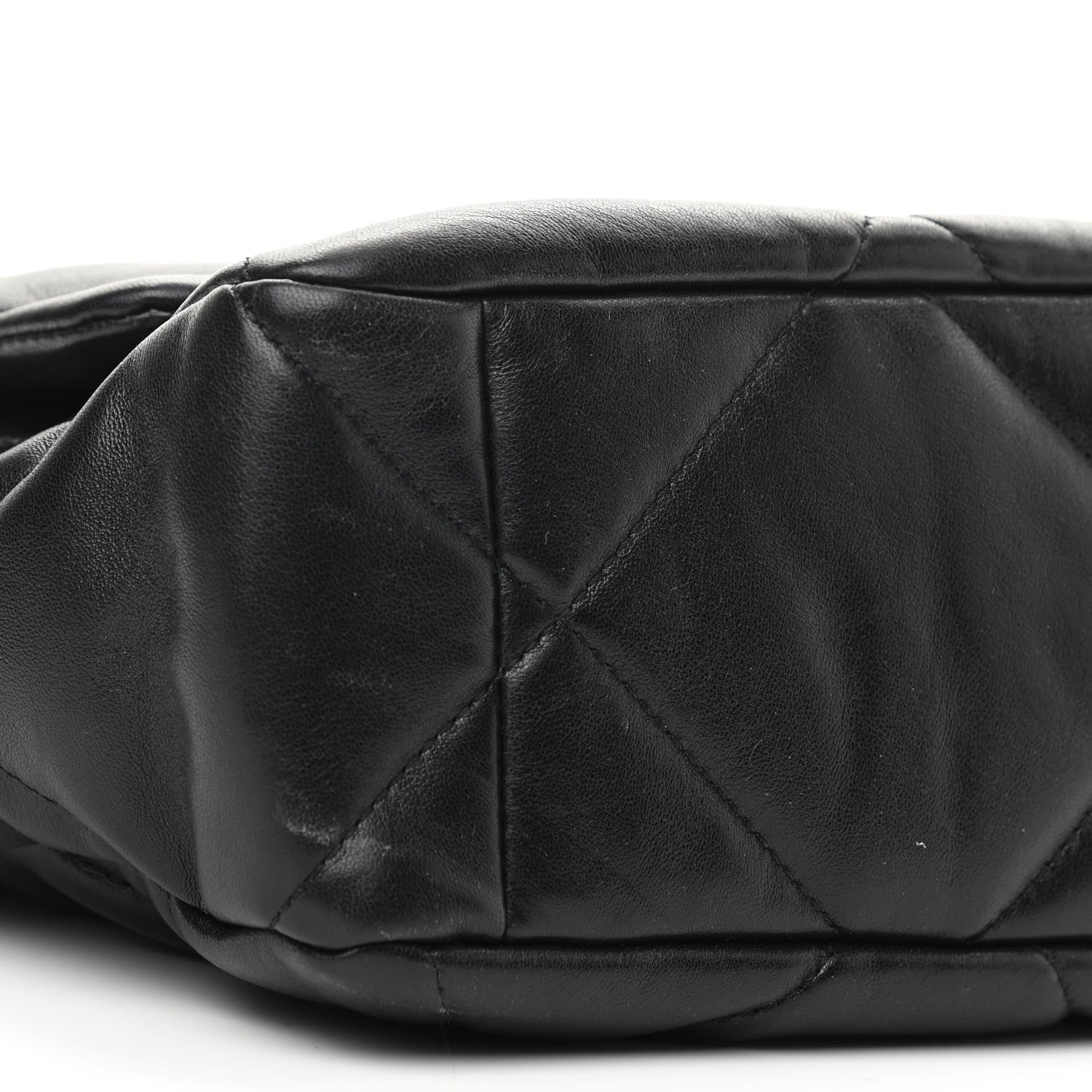 Chanel Lambskin Quilted Large Chanel 19 Flap Black 9 of 10