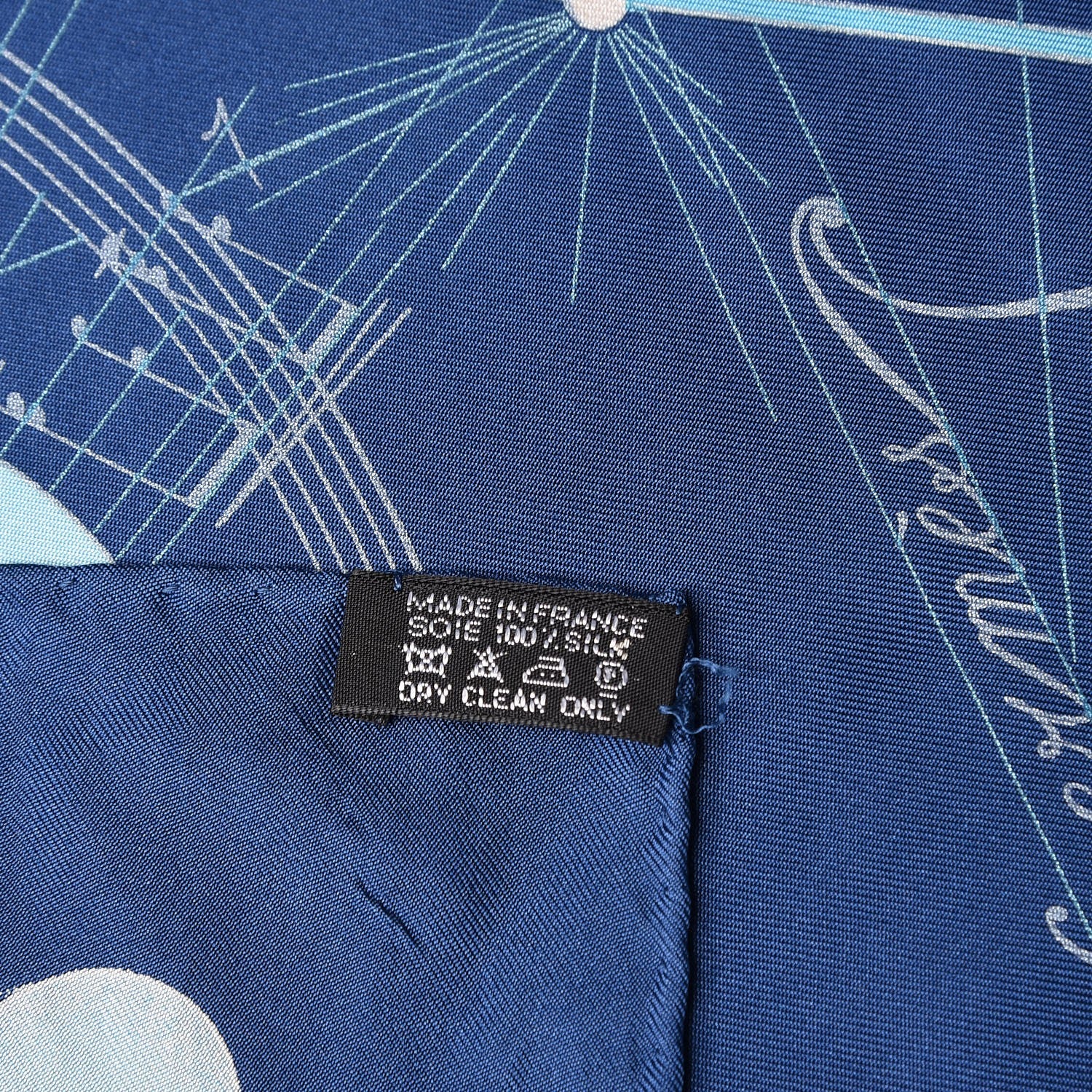 Hermes Silk La Musique des Spheres Scarf 90 7 of 7