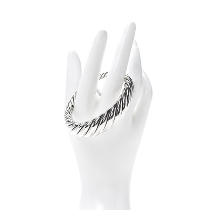 David Yurman Sterling Silver 17mm Pure Form Cable Bracelet 2 of 5