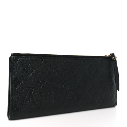 Louis Vuitton Empreinte Adele Wallet Black 3 of 6