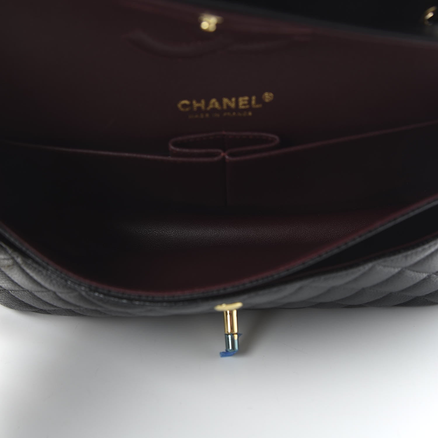 Chanel Caviar Quilted Medium Double Flap Black 5 of 11