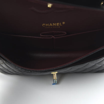 Chanel Caviar Quilted Medium Double Flap Black 5 of 11