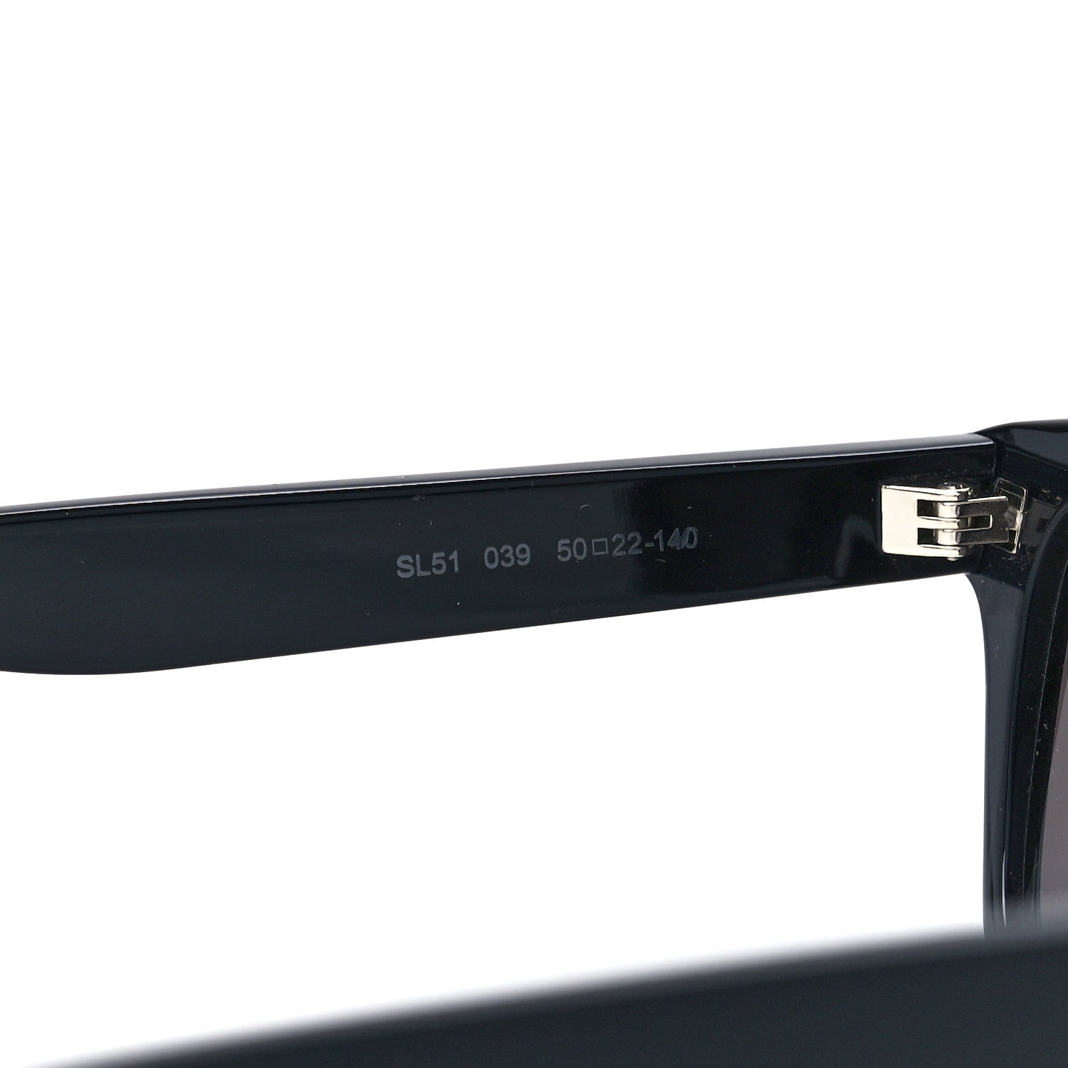 Saint Laurent Acetate SL51 039 Sunglasses Black Red White Blue 5 of 9