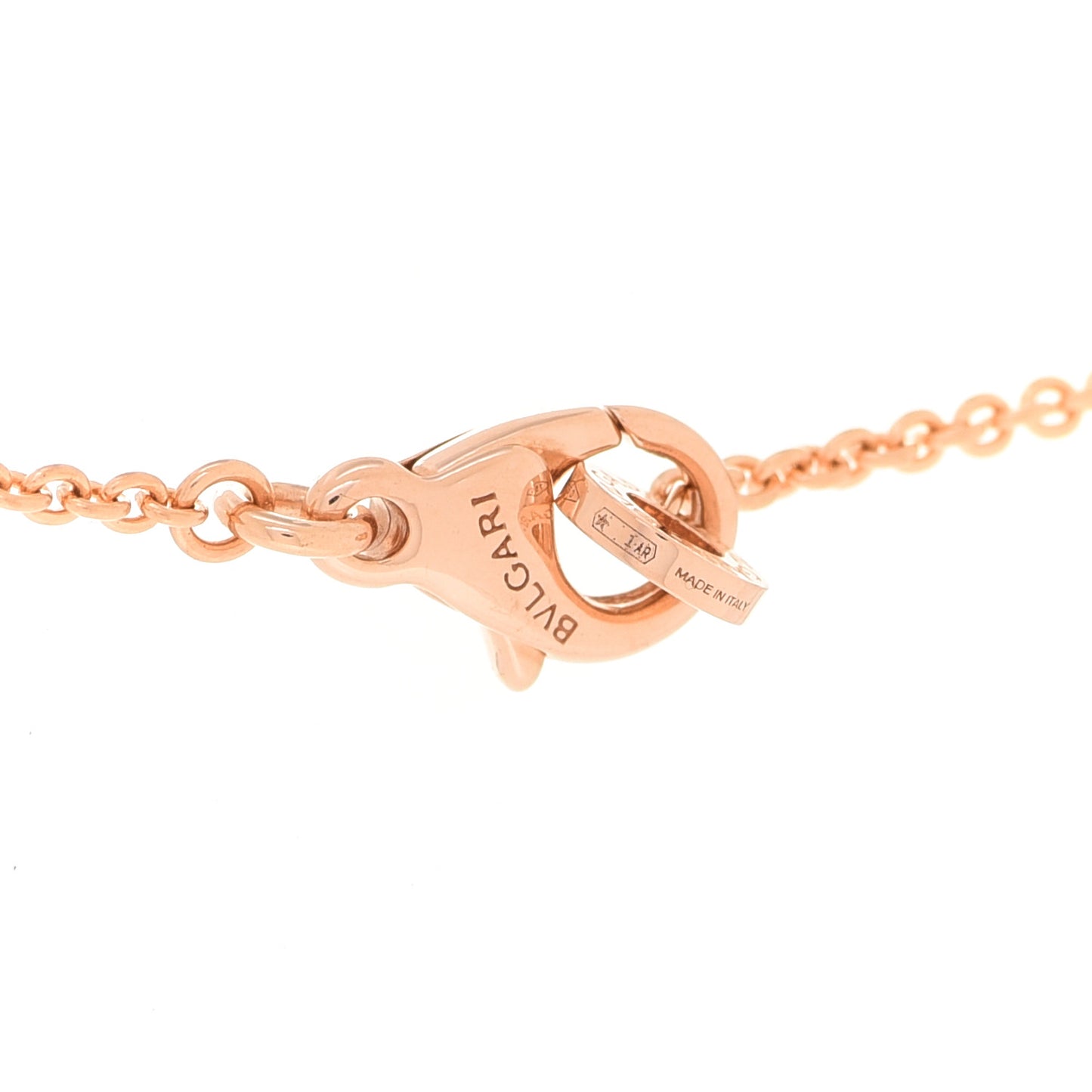 18K Rose Gold B.Zero1 Pendant Necklace