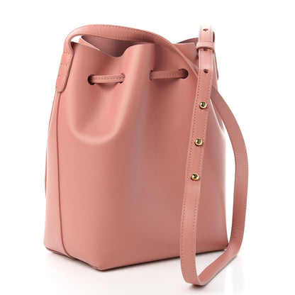Mansur Gavriel Calfskin Mini Bucket Bag Blush 3 of 10