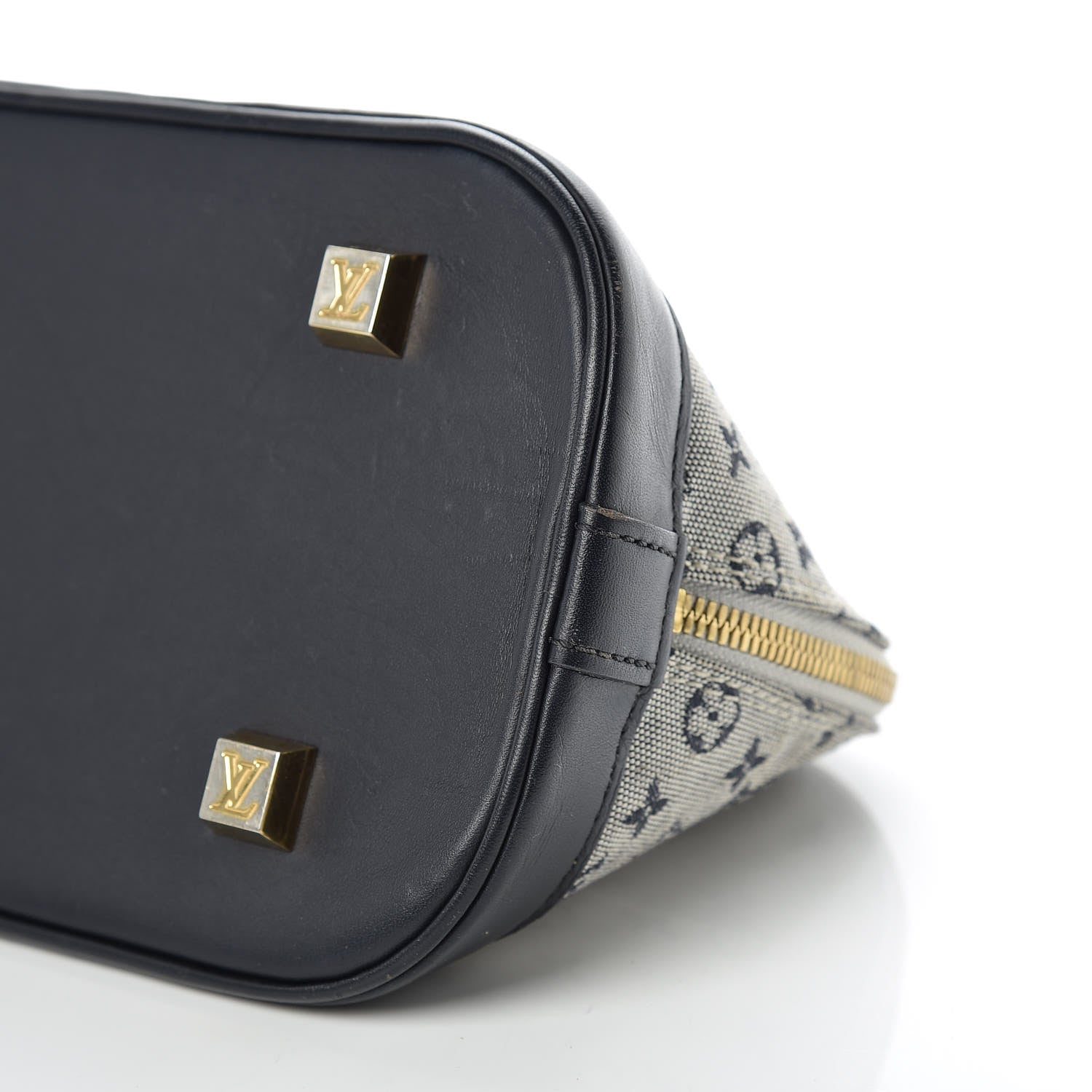 Louis Vuitton Mini Monogram Alma Long Blue 14 of 24