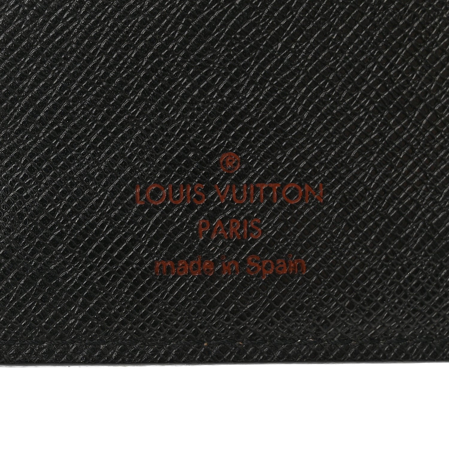 Louis Vuitton LOUIS VUITTON Epi Small Ring Agenda Cover Black 6 of 10