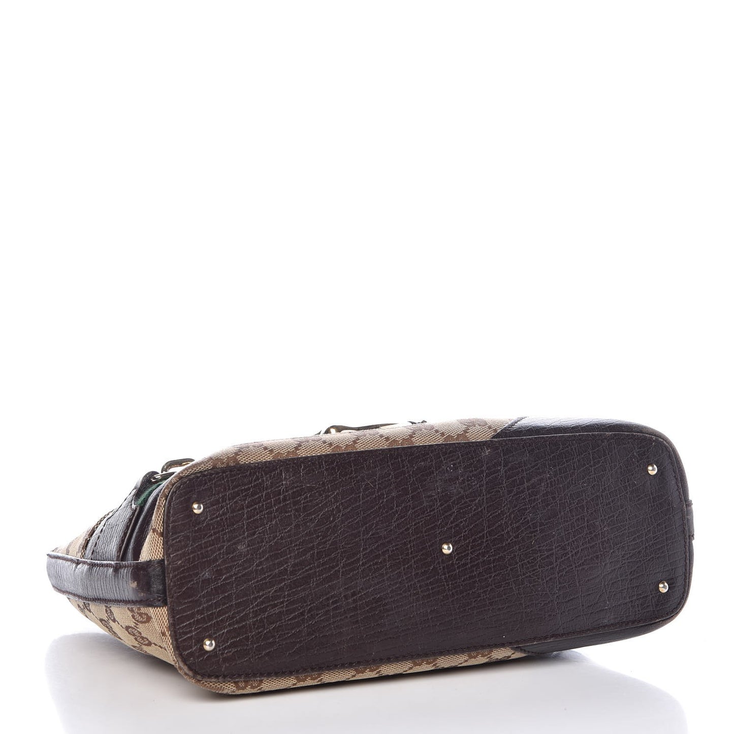 Monogram Small Hasler Tote Dark Brown