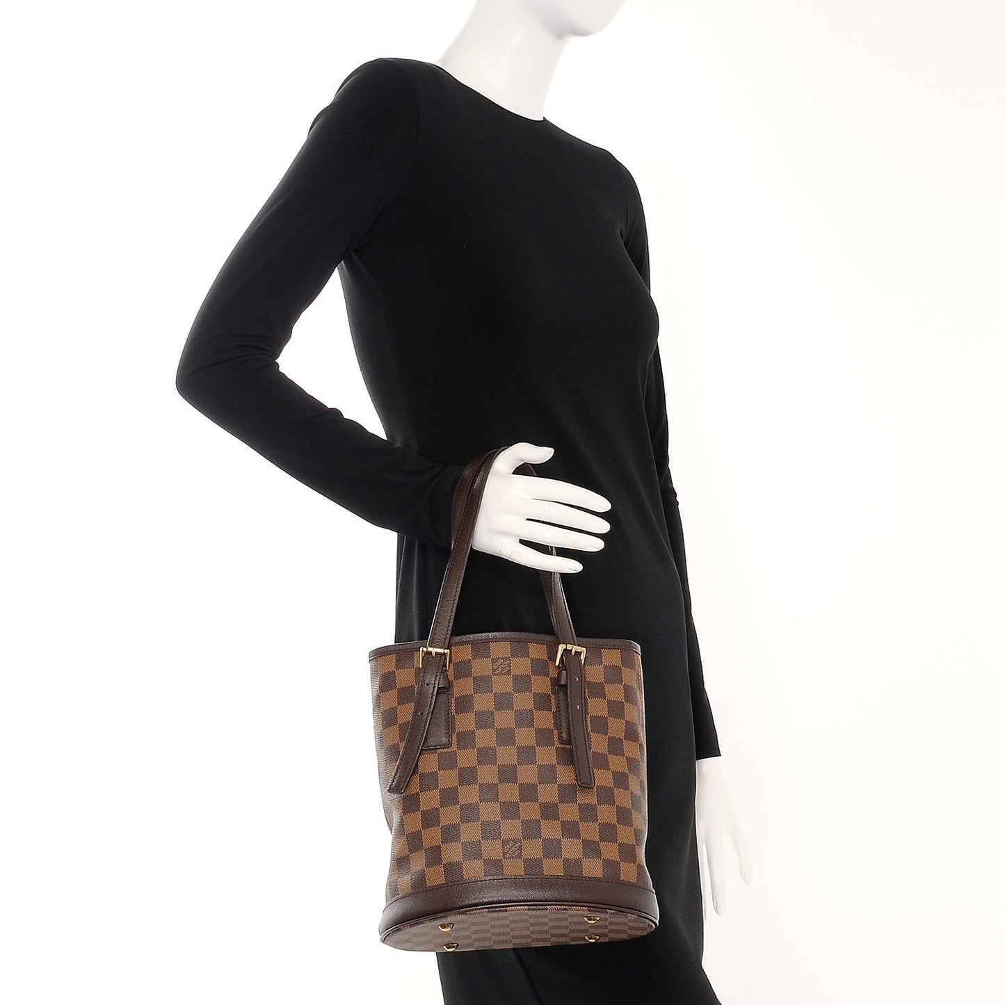 Damier Ebene Marais Bucket 23