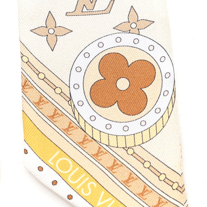 Louis Vuitton Silk Jeu De Voyage BB Bandeau Beige 3 of 3