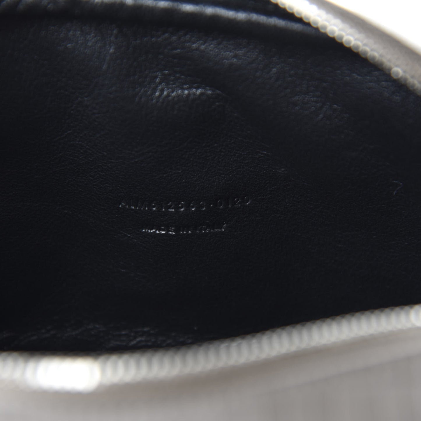 Calfskin Crocodile Embossed Monogram Lou Camera Bag Fog