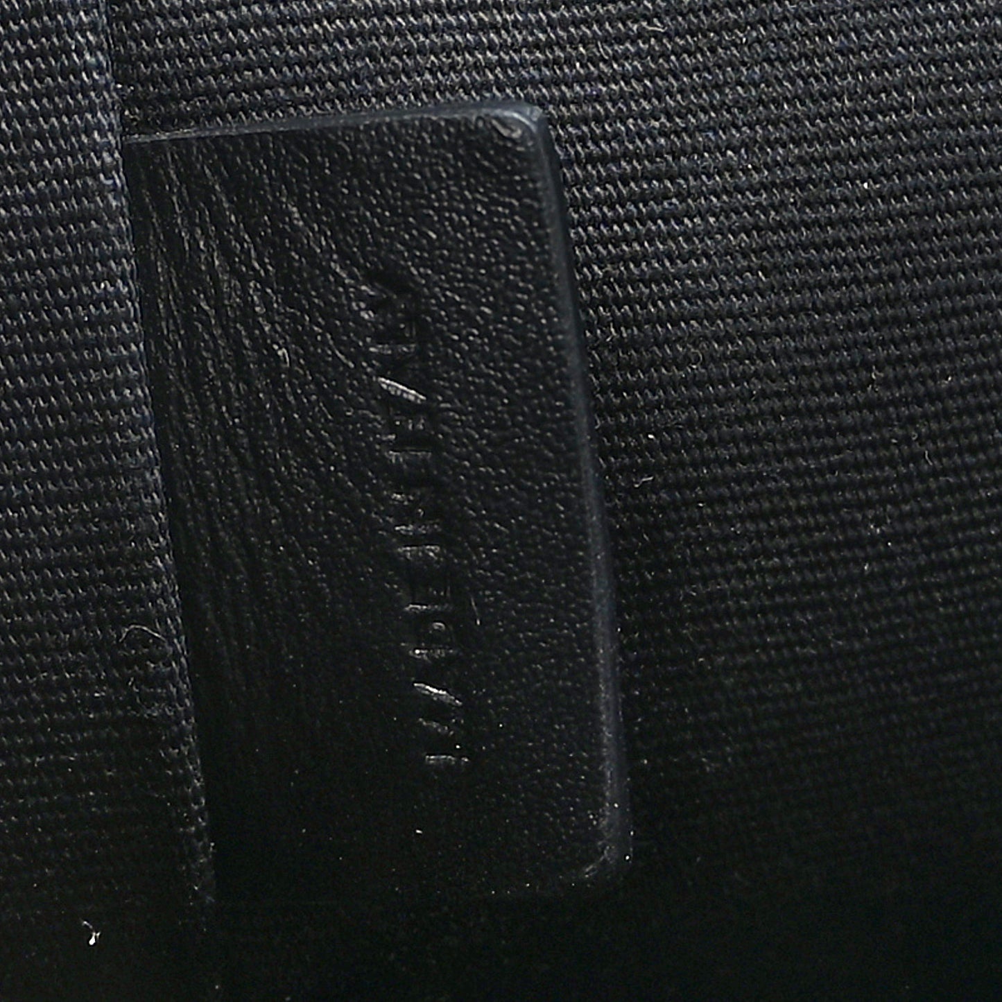 Triomphe Canvas Vanity Crossbody Bag Black