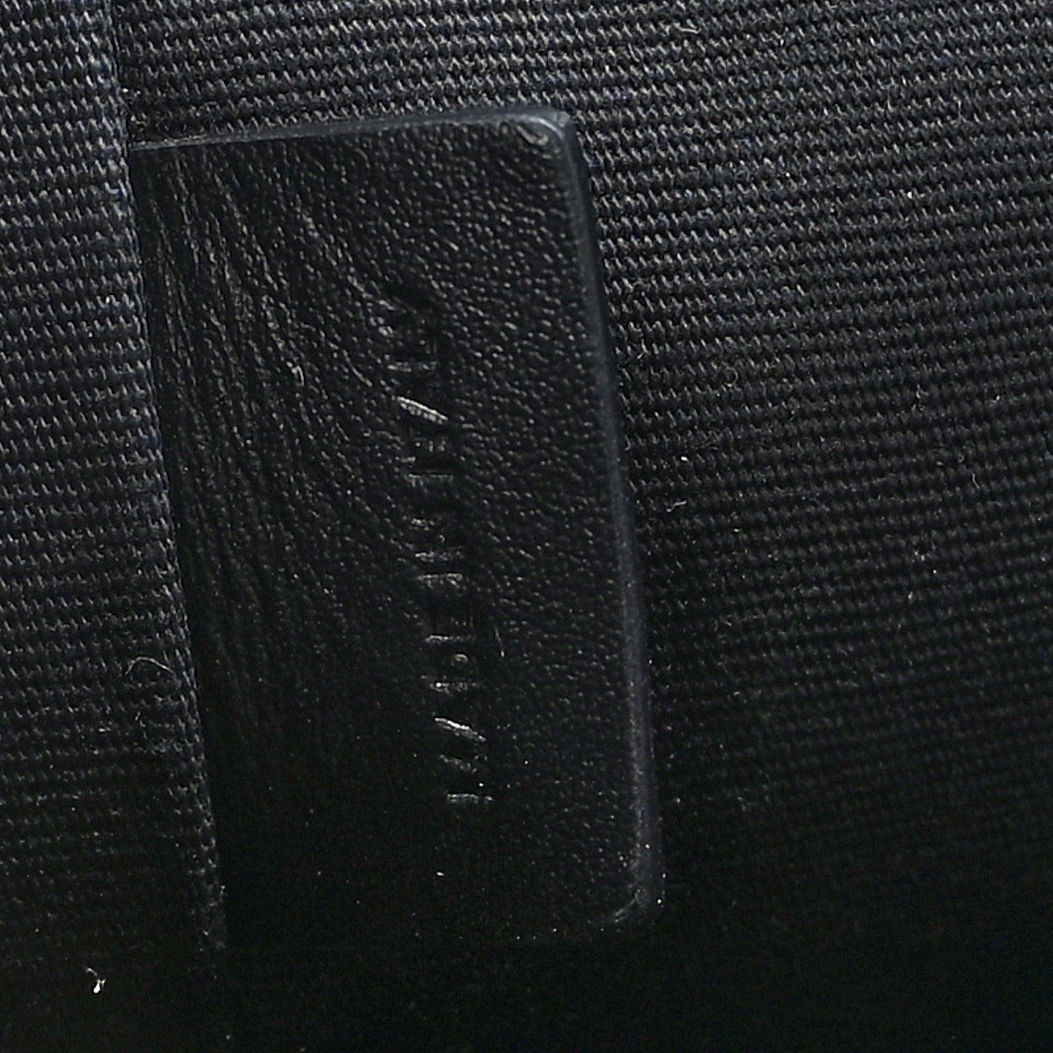 Celine Triomphe Canvas Vanity Crossbody Bag Black 6 of 11