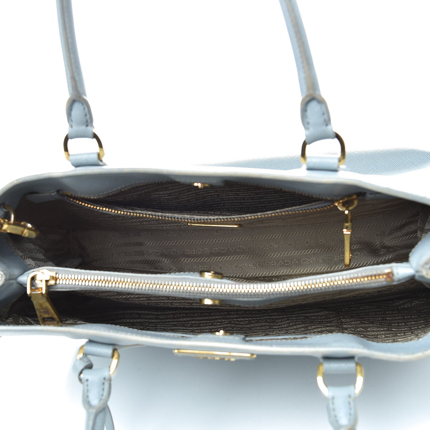 Saffiano Lux Medium Tote Lago