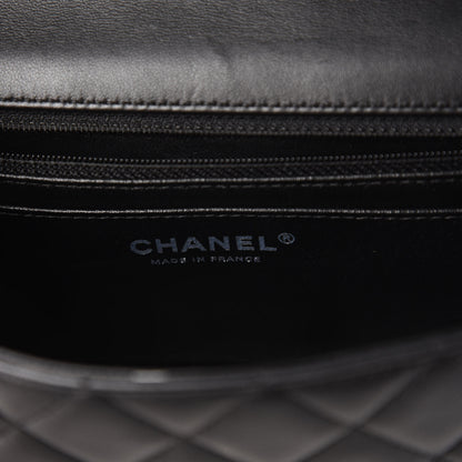 Chanel Lambskin Quilted Mini Rectangular Flap Black 8 of 11