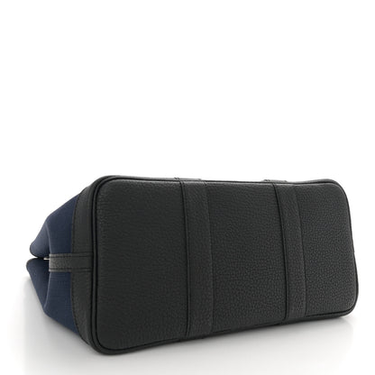 Hermes Toile Militaire Negonda Garden Party 30 TPM Bleu Marine Black 4 of 10