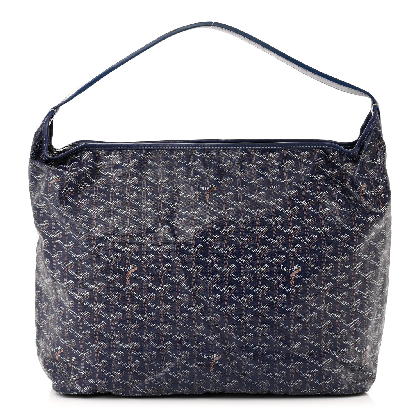 Goyardine Fidji Zip Hobo Navy