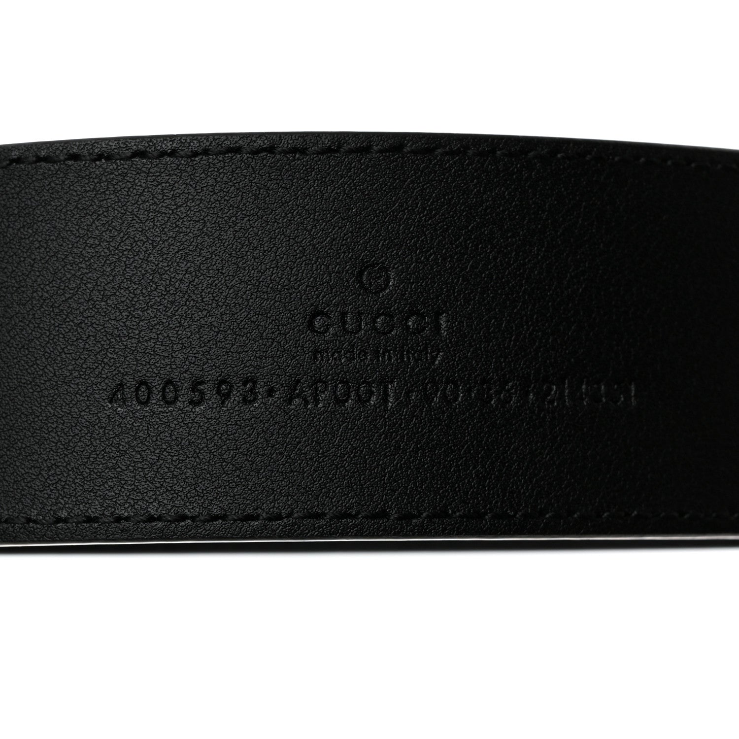 Gucci Calfskin Double G 40mm Belt 90 36 Black 3 of 5