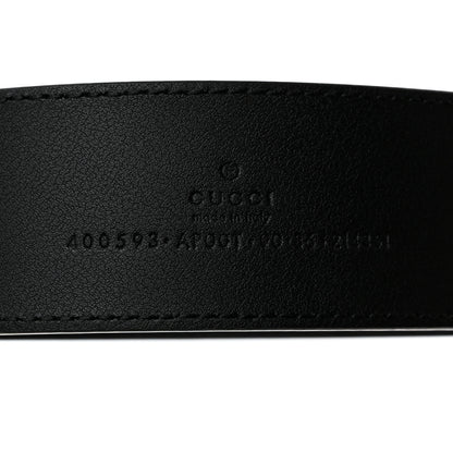 Gucci Calfskin Double G 40mm Belt 90 36 Black 3 of 5