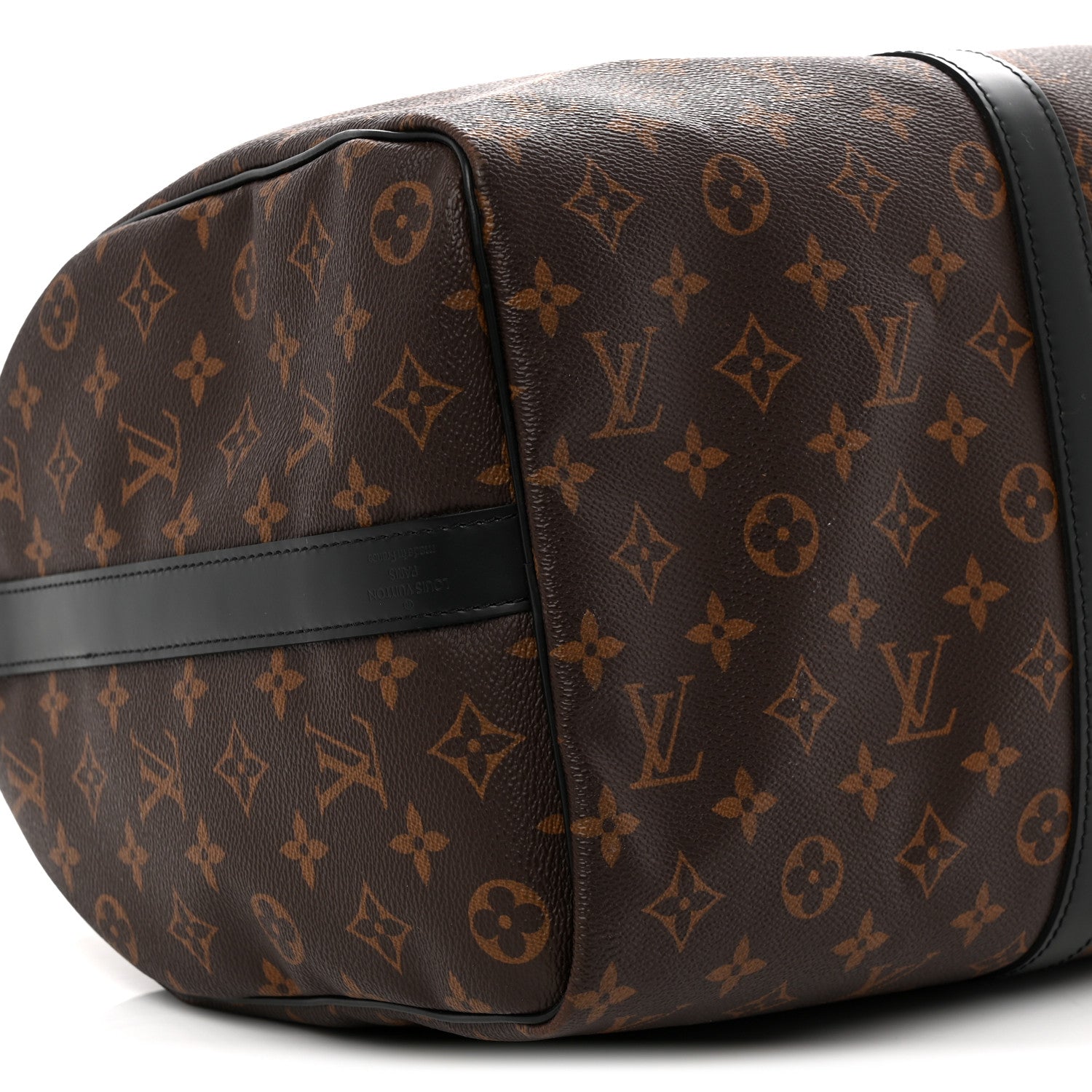 Louis Vuitton Monogram Macassar Keepall Bandouliere 45 7 of 8