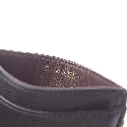 Chanel Caviar Quilted Card Holder Black 6 of 9