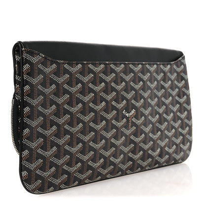 Goyard Goyardine Sainte Marie Soft Clutch Black 3 of 7
