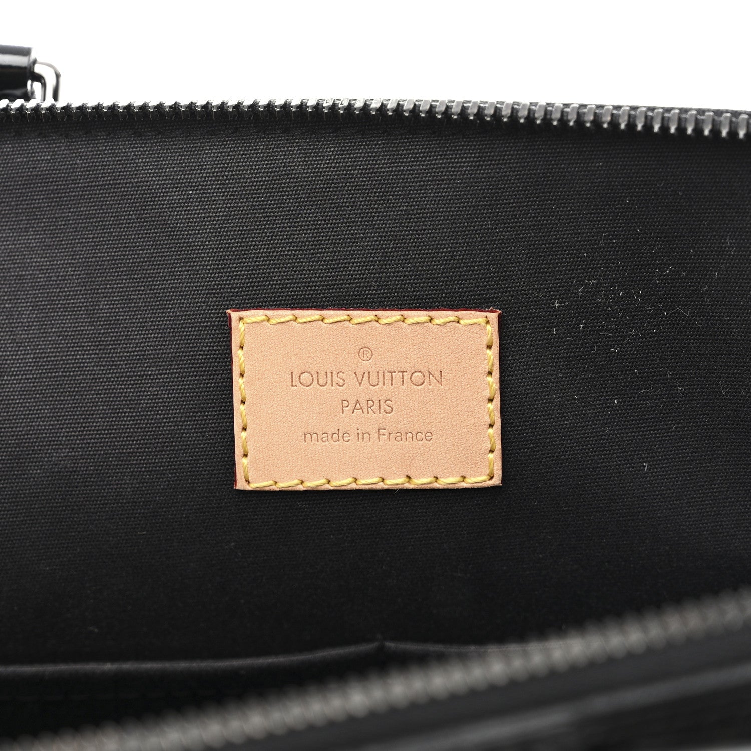 Louis Vuitton Vernis Alma GM Noir Magnetique 6 of 10