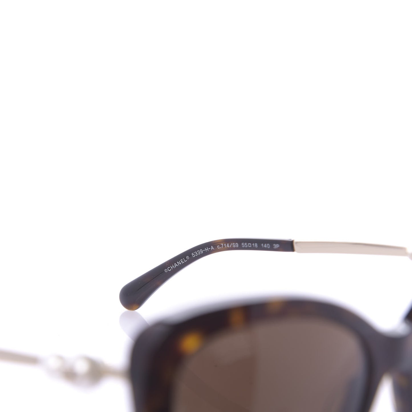 Square Winter Polarized Pearl Sunglasses 5339-H Tortoise