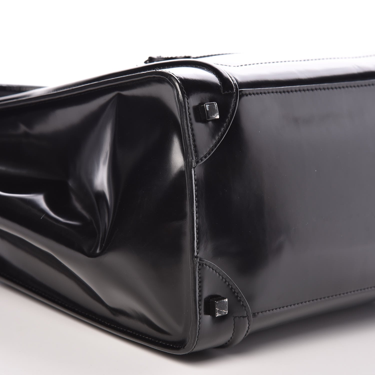 Celine Spazzolato Calfskin Mini Luggage Black 12 of 21