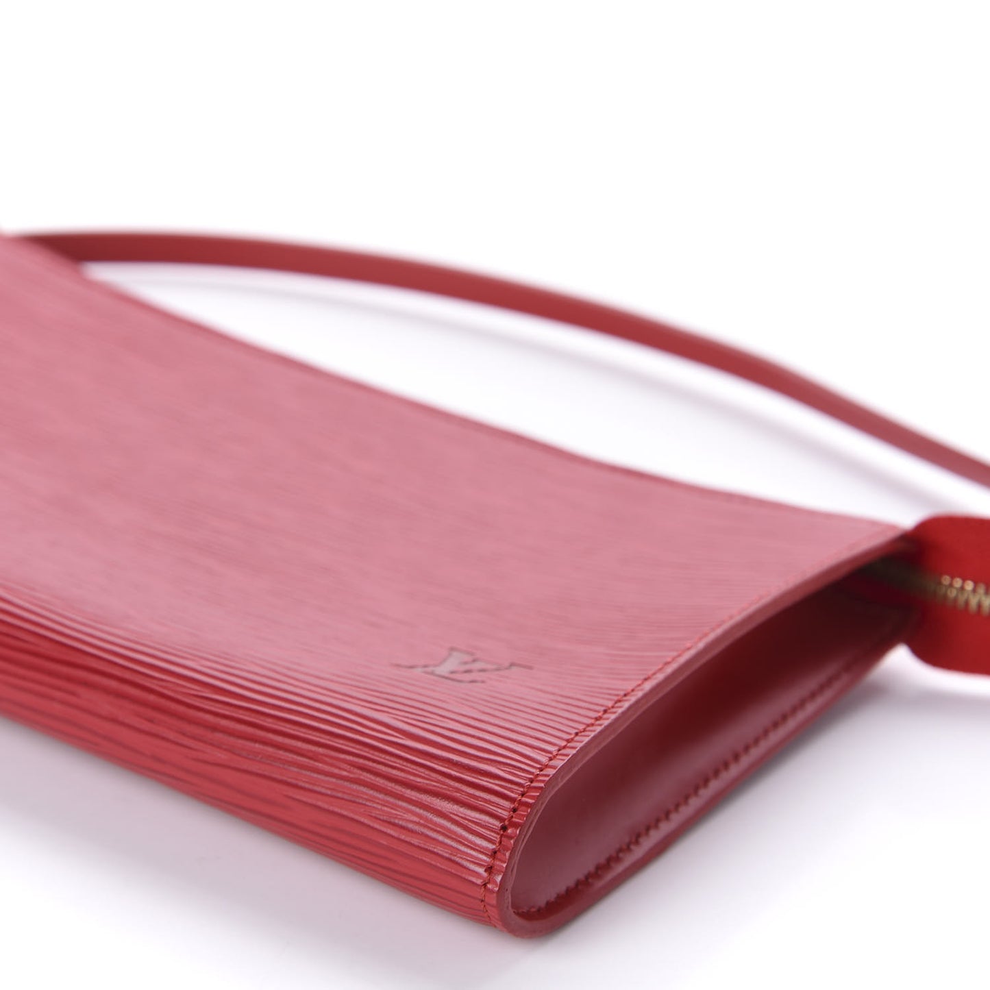Epi Pochette Accessories 24 Castillan Red